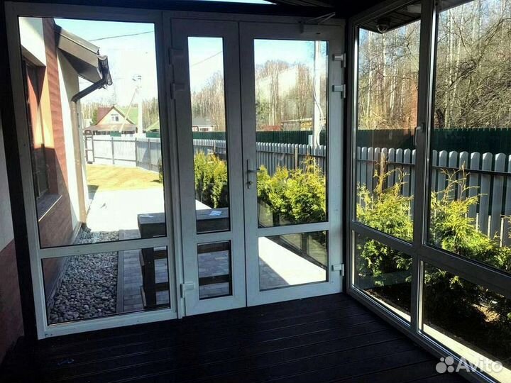 Остекление лоджий, террас