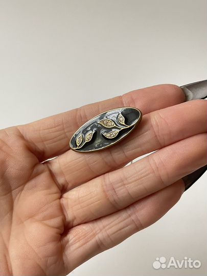 Брошь винтажная из Европы арт. Б1097