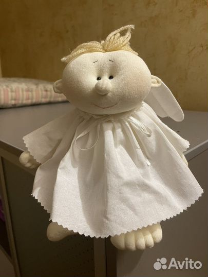 Игрушка ангел ручной работы