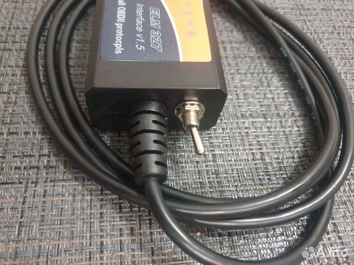 Elm 327 USB c переключателем шин HS/MS