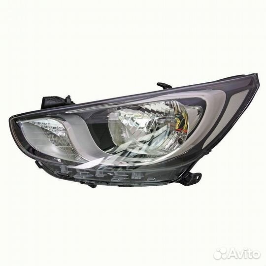 Фара левая Хёндай Солярис Solaris 1 2010-2014