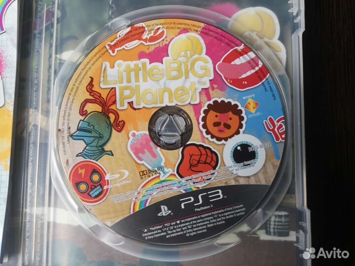 Диск для приставки PS3 Little Big Planet