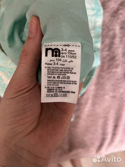 Платье mothercare 110