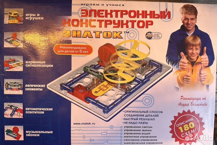Электронный Конструктор Знаток 180 Схем