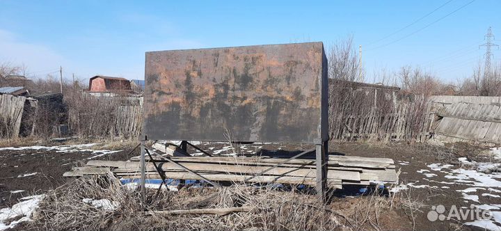 Емкость для воды металлическая