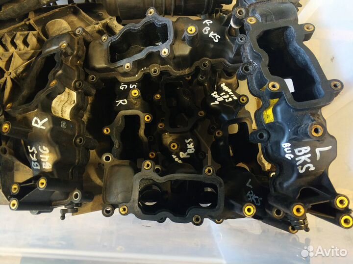 Коллектор вихревые заслонки 3.0 VW Туарег Ауди Q7