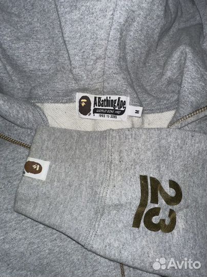 Bape 23rd Anniversary Full Zip Shark худи