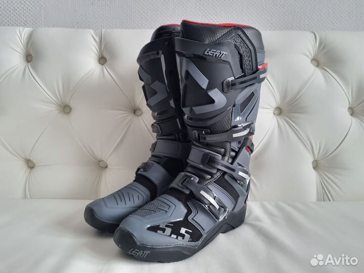 Cross Мотоботы Leatt boot 5.5 Enduro Серые