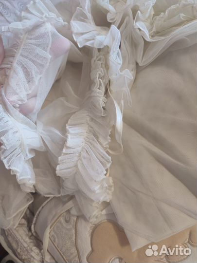 Набор принадлежностей в кроватку с балдахином