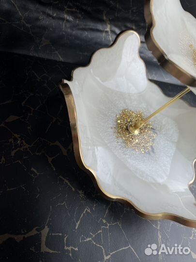 Фруктовница из эпоксидной смолы