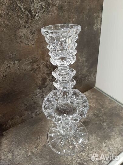 Подсвечник хрустальный