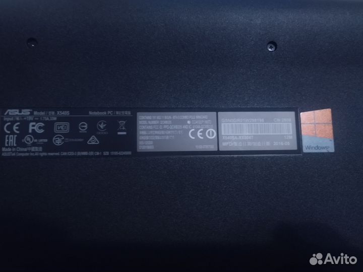 Ноутбук asus