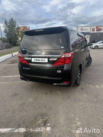 Toyota Alphard 2.4 CVT, 2013, 181 384 км