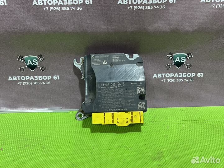 Блок SRS Mercedes W205