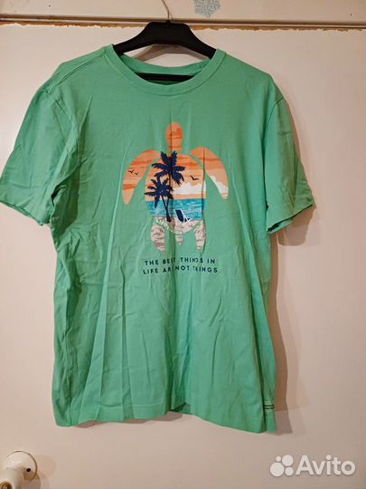 Футболки мужские Life Is good S Канада