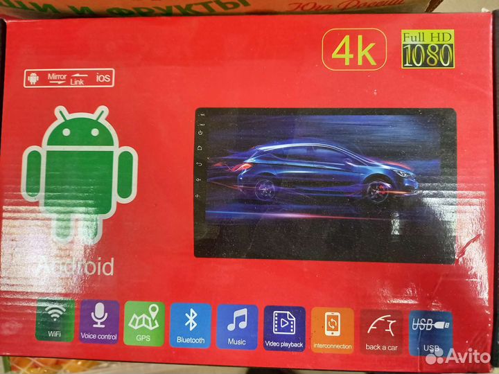 Магнитола 2 din android 9 дюймов
