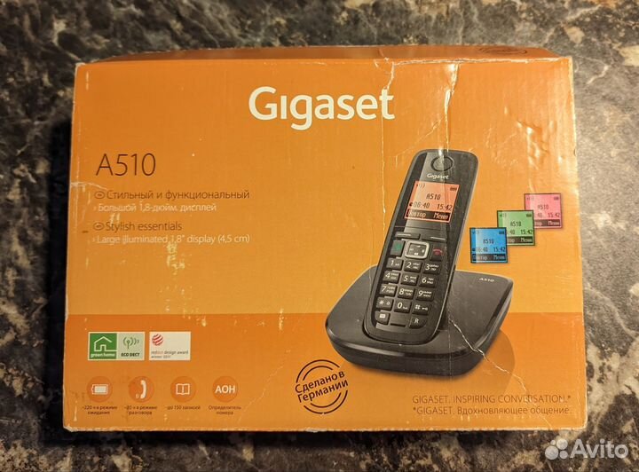 Телефон dect Siemens A510