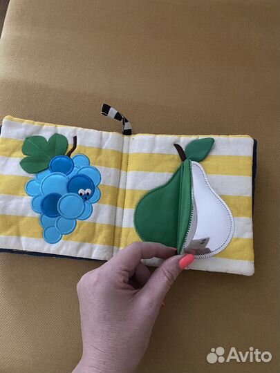 Мягкая развивающая книжка игрушка Икея