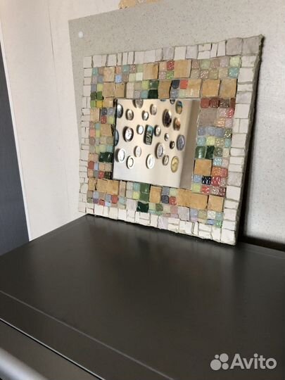 Зеркало рамка мозаика