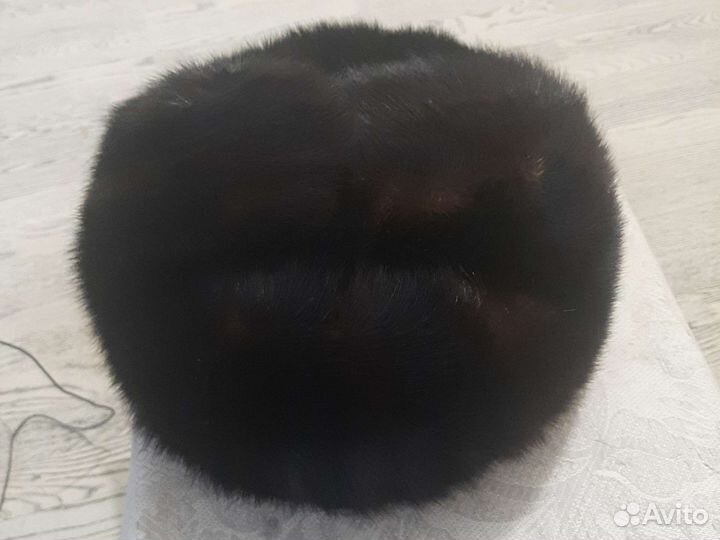 Норковая шапка мужская