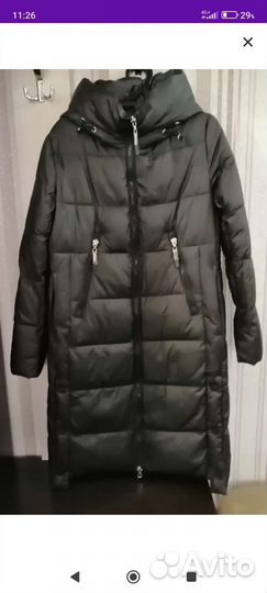 Пуховик зимний женский