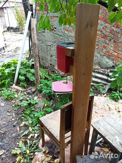 Умывальник ручной, с подставкой под ведро