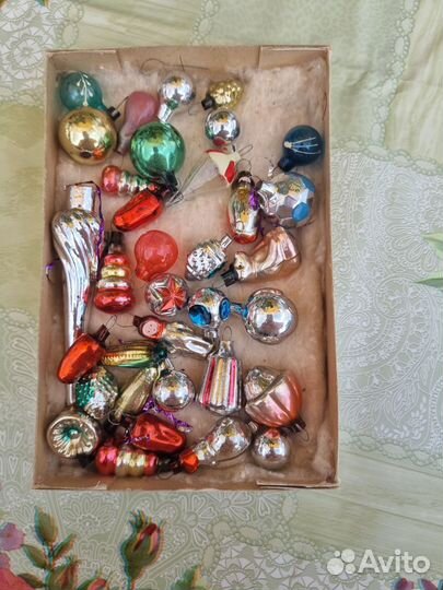 Елочные игрушки СССР малютка