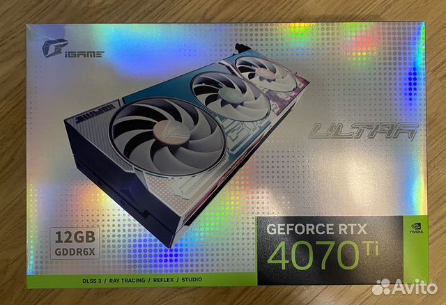 Видеокарта белая RTX 4070 ti colorful IGame ultra купить в Твери ...
