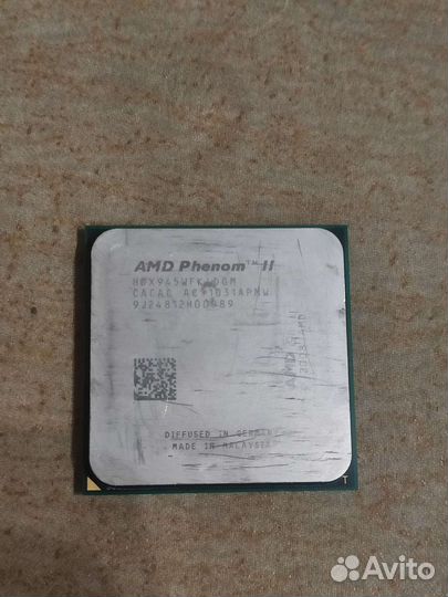 Процессор amd phenom ii