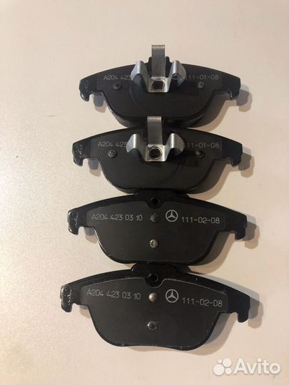Колодки тормозные зад. Mercedes W204/X204/W207