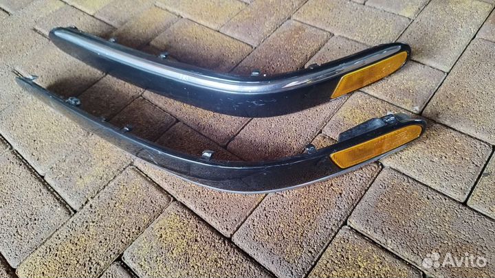 Молдинги бампера Мерседес w220