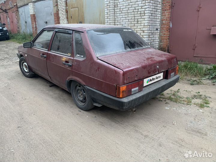 ВАЗ 21099 1.5 МТ, 2001, 100 000 км