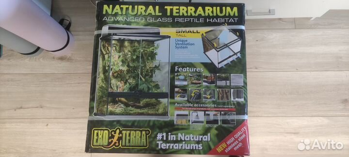 Новый Террариум Hagen Exo-Terra 45x45x60 см