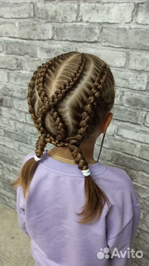 Косы, афрокосы, брейды, брейды в хвост