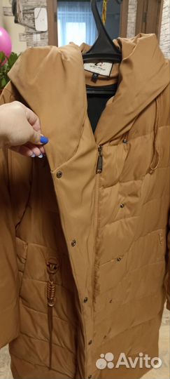 Пуховик зимний женский