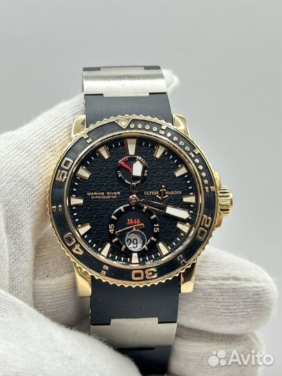 Часы Ulysse Nardin maxi marine diver chronometer