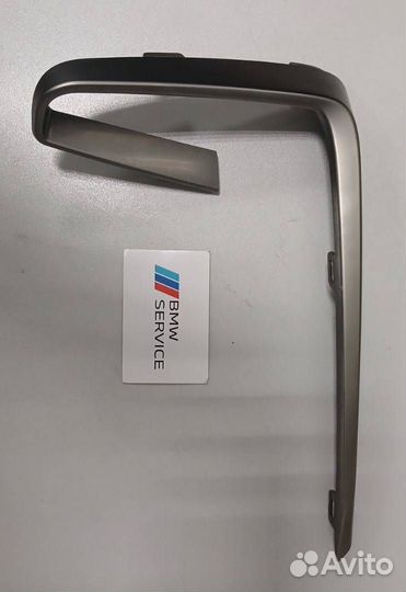 Молдинг переднего бампера правый BMW X4 G02