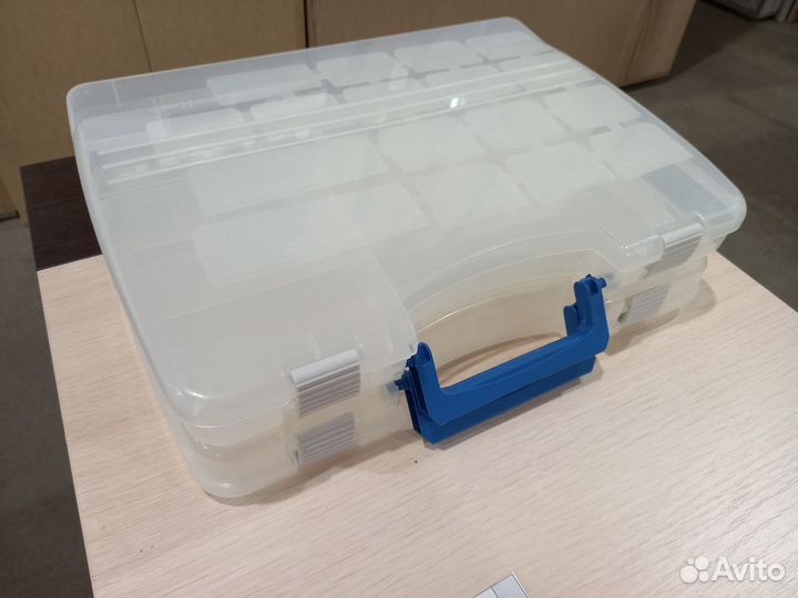 Органайзер двойной 38 см*28 см*11 см. С 002