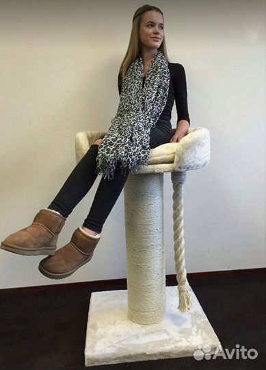 Когтеточка домик для кошки