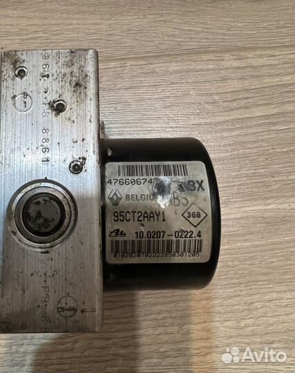 Блок abs Renault Megane 3 Scenic