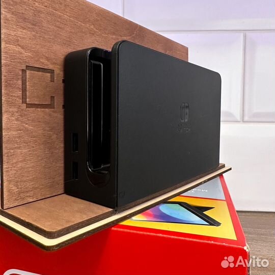 Прошитый Nintendo Switch Oled 64+128gb+Чип