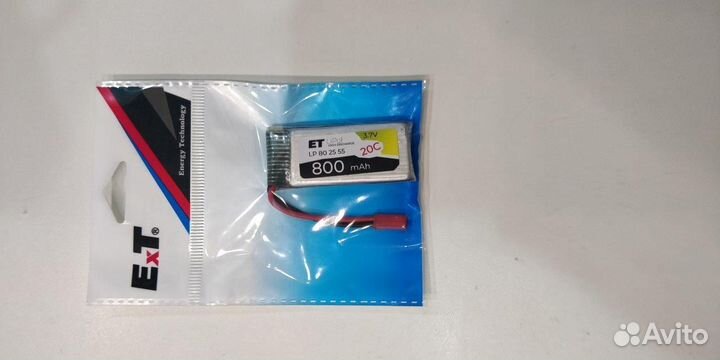Аккумулятор ET LP802555-20CJ 3.7В, 800мАч, Li-Pol