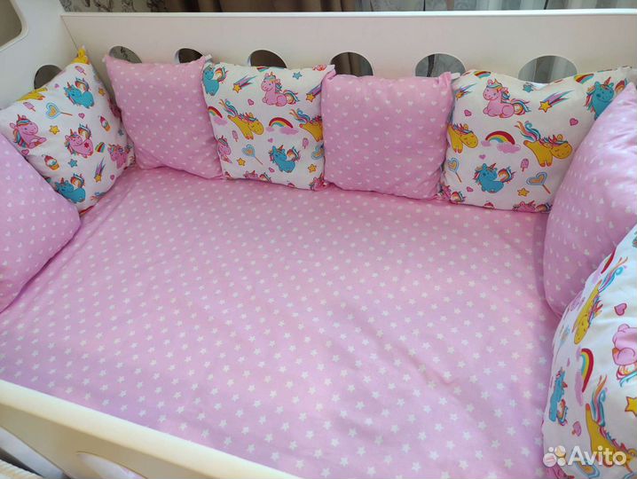 Бортики в кроватку