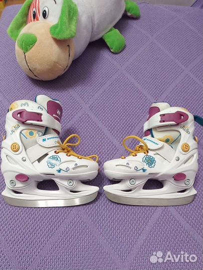 Коньки детские nordway р-р 27-30