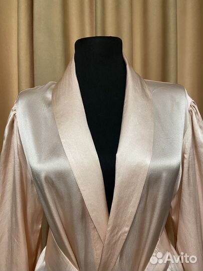 Халат из натурального шелка