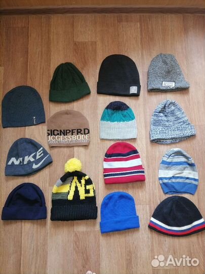 Шапка шарф варежки снуд