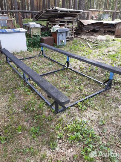 Стапель для лодки