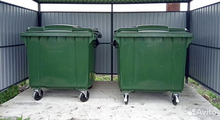 Пластиковый контейнер 1100л. Арт. 1725