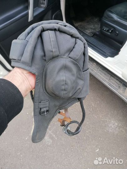 Шлемофон танковый зимний меховой