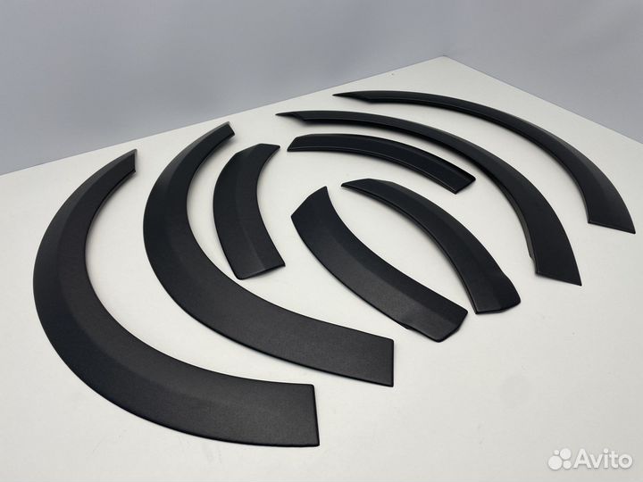 Комплект Оффроуд Туран - 2 рестайлинг арки+пороги